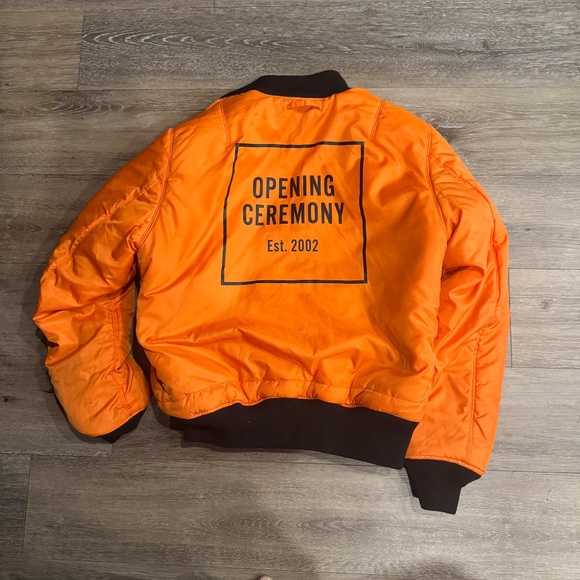 OC x Alpha MA-1  High End collaboration Opening Ceremony Flight jacket - Picture 10 of 10